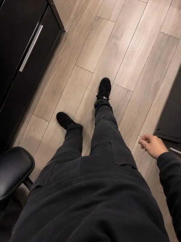 Calça do uniforme validada pela IA