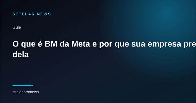 Capa do artigo: O que é BM da Meta e por que sua empresa precisa dela
