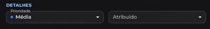 Campos personalizados do CRM no Sttelar Chat