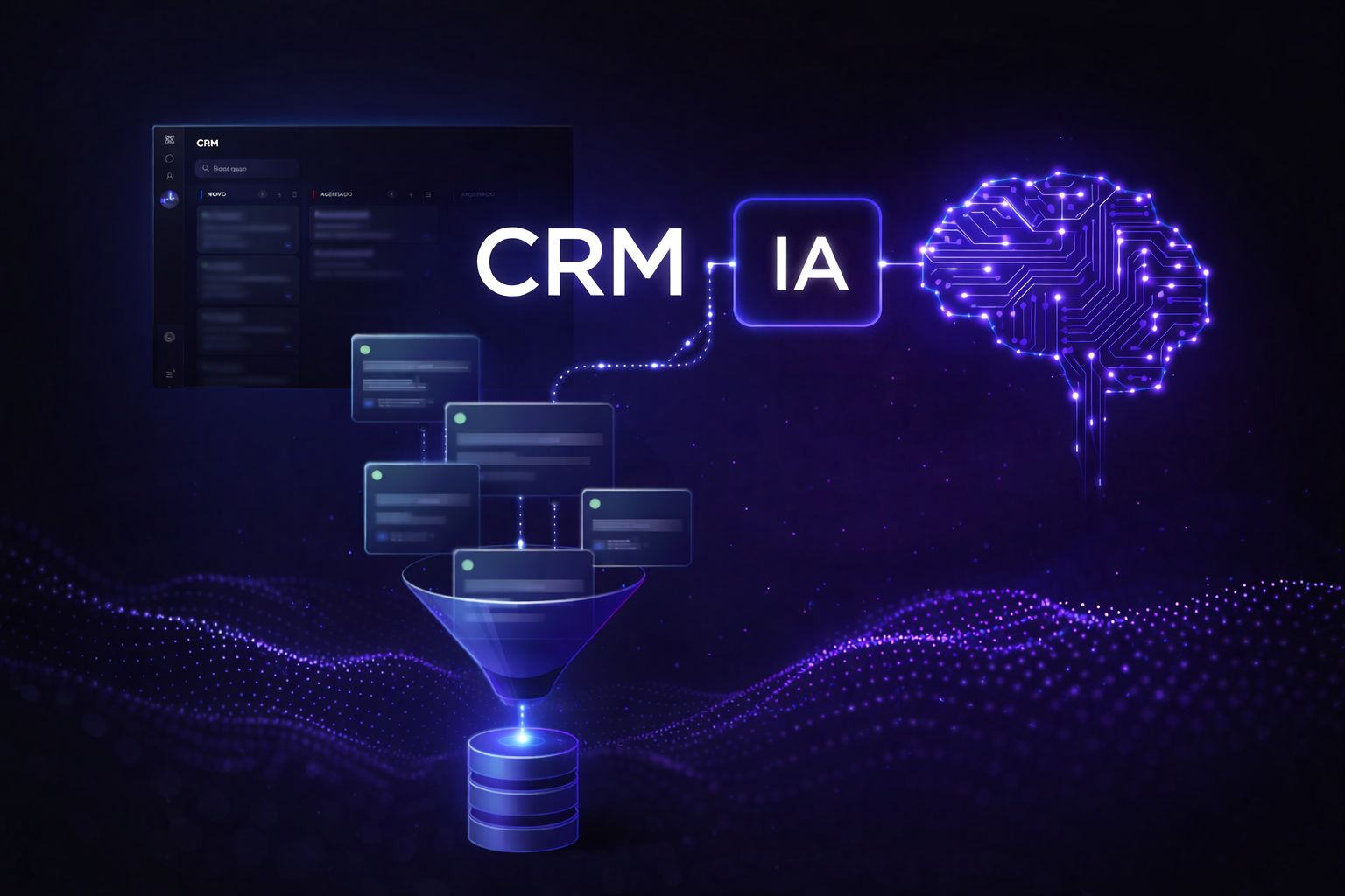 CRM para auxiliar no atendimento WhatsApp